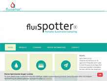 Tablet Screenshot of fluisense.com